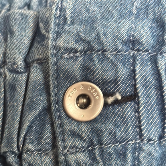 Rag & Bone Paper Bag Lightweight Denim Shorts Size 27 - Picture 10 of 15